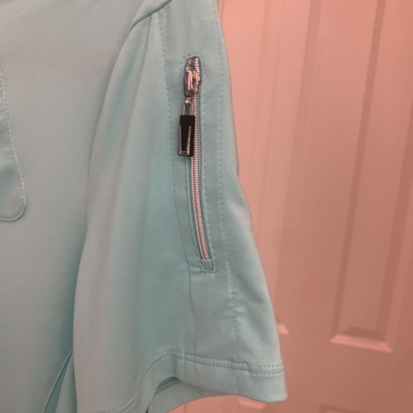 Jamie Sadock Green/Black Golf Top sz S - Picture 3 of 5